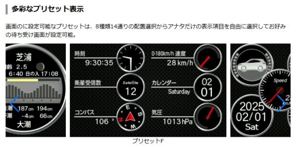 プリセット